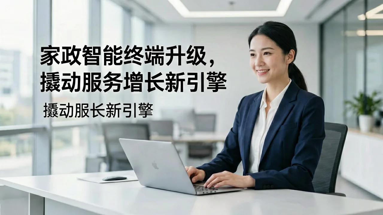 家政智能终端升级,撬动服务增长新引擎